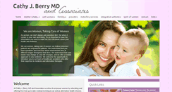 Desktop Screenshot of cathyjberrymd.com