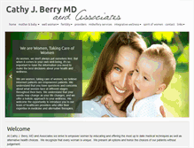 Tablet Screenshot of cathyjberrymd.com